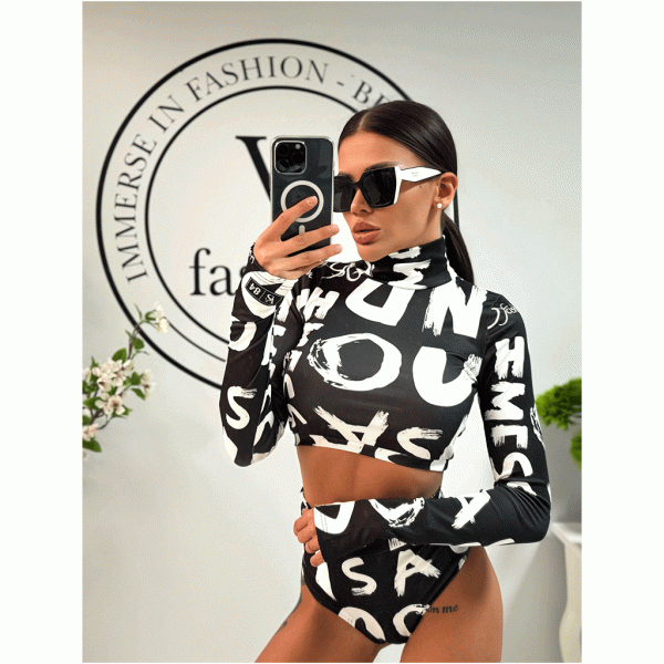 Compleu Abbys (bikini cu bluză)
